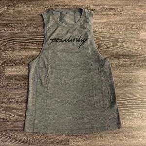 LULULEMON “positivity” Tank